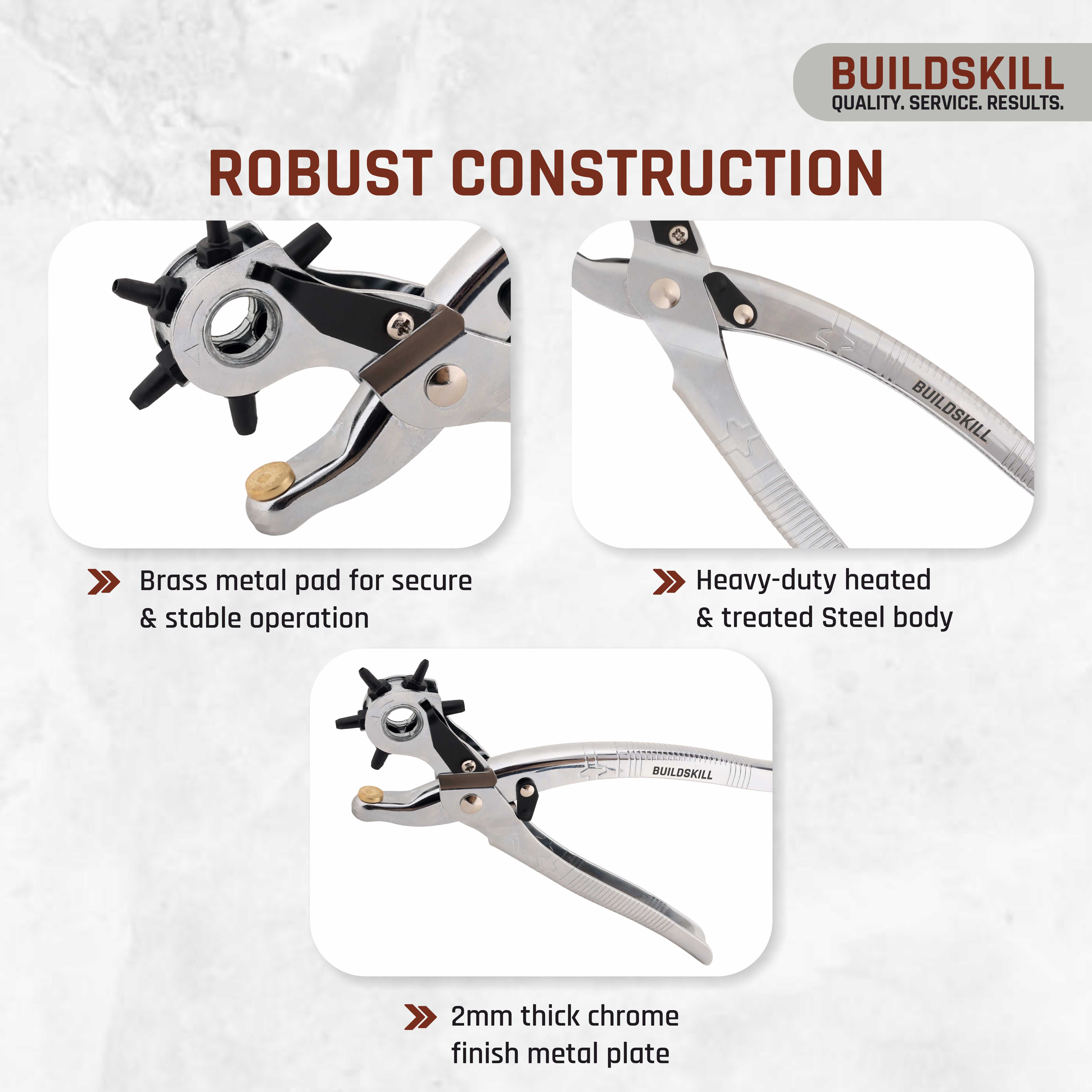Buildskill Leather Hole Puncher – Durable and Precise Tool