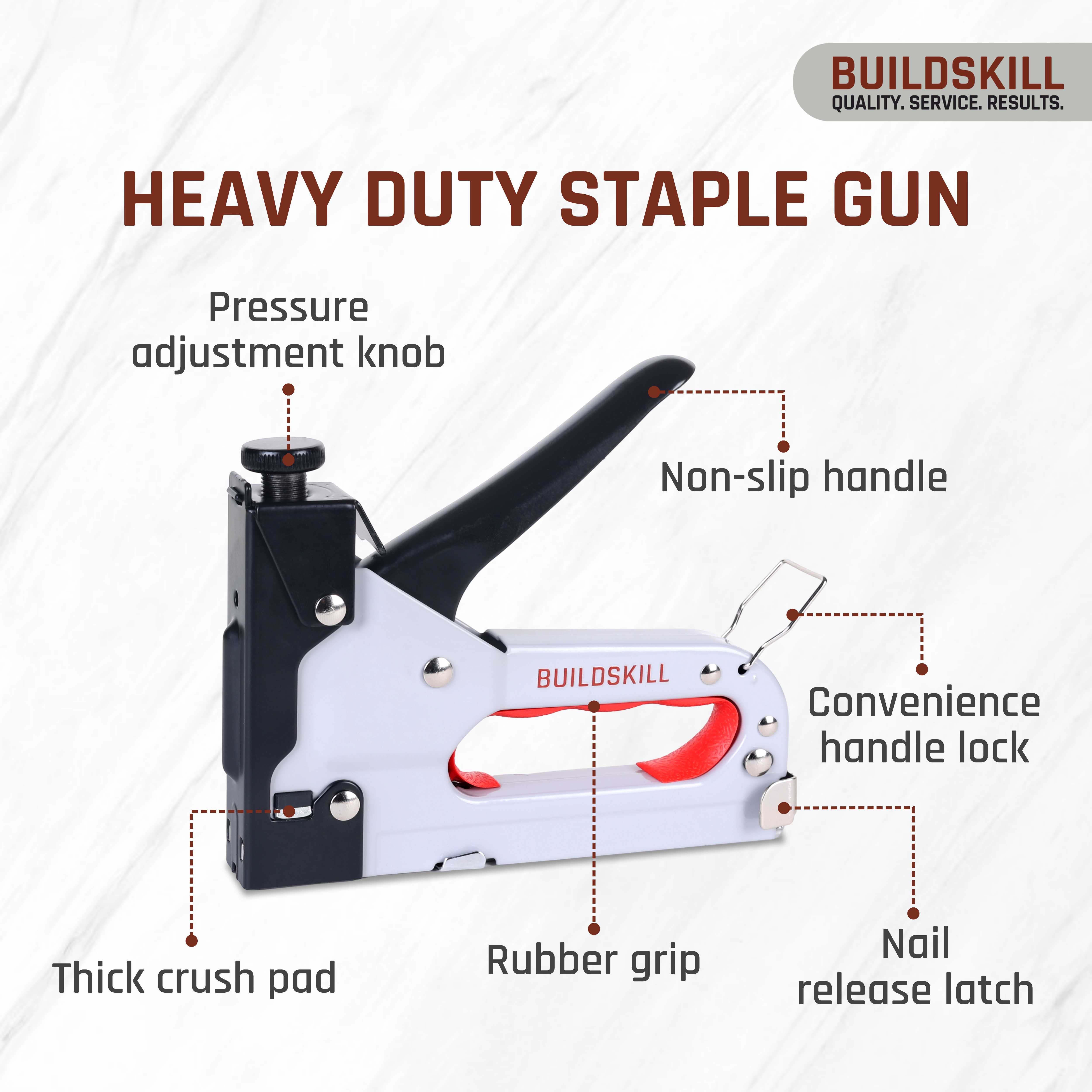 Buildskill Staple Gun 4 in 1 (4-14 mm)