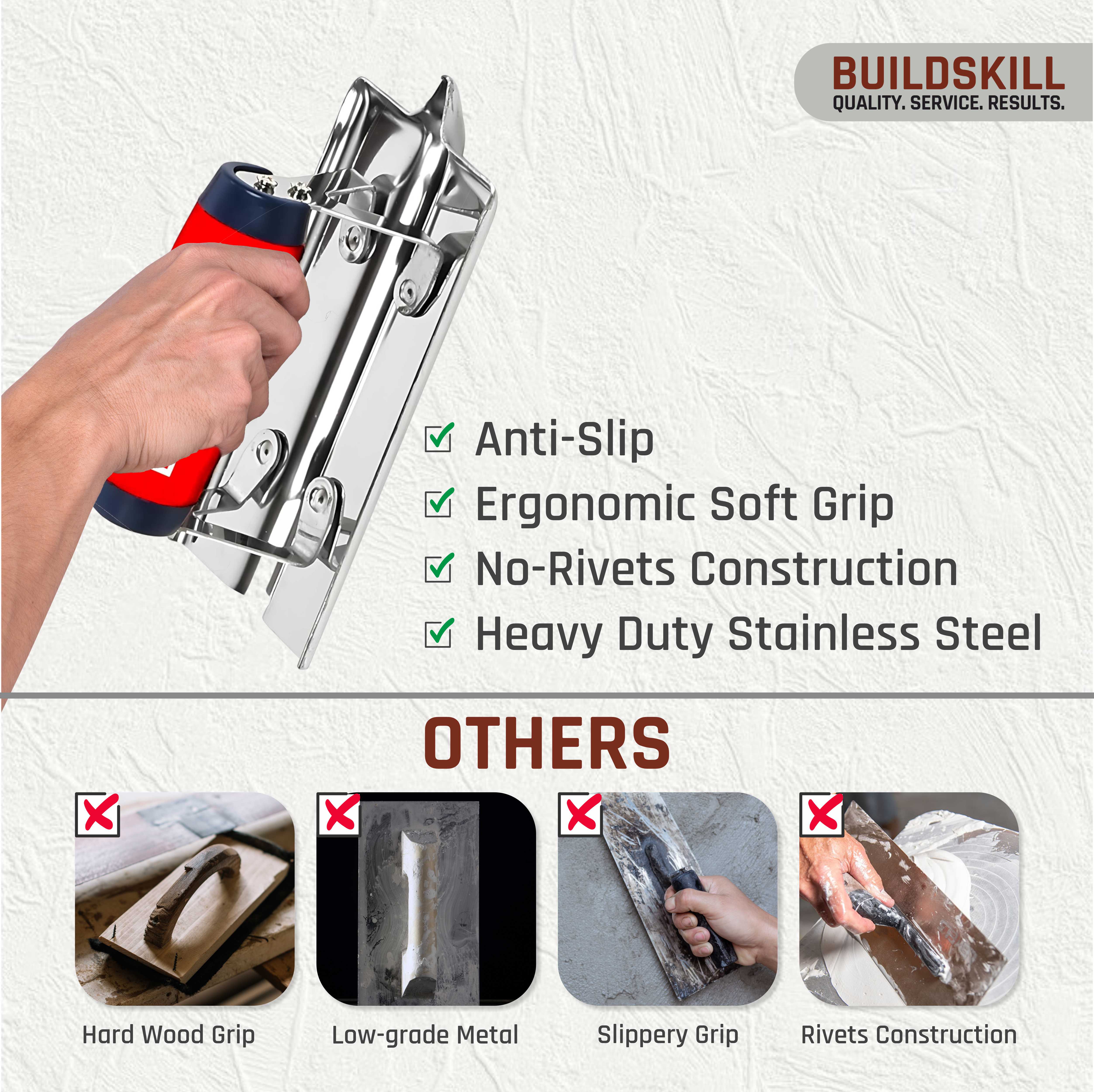 Buildskill Groove Maker – Middle Design for Clean Cuts