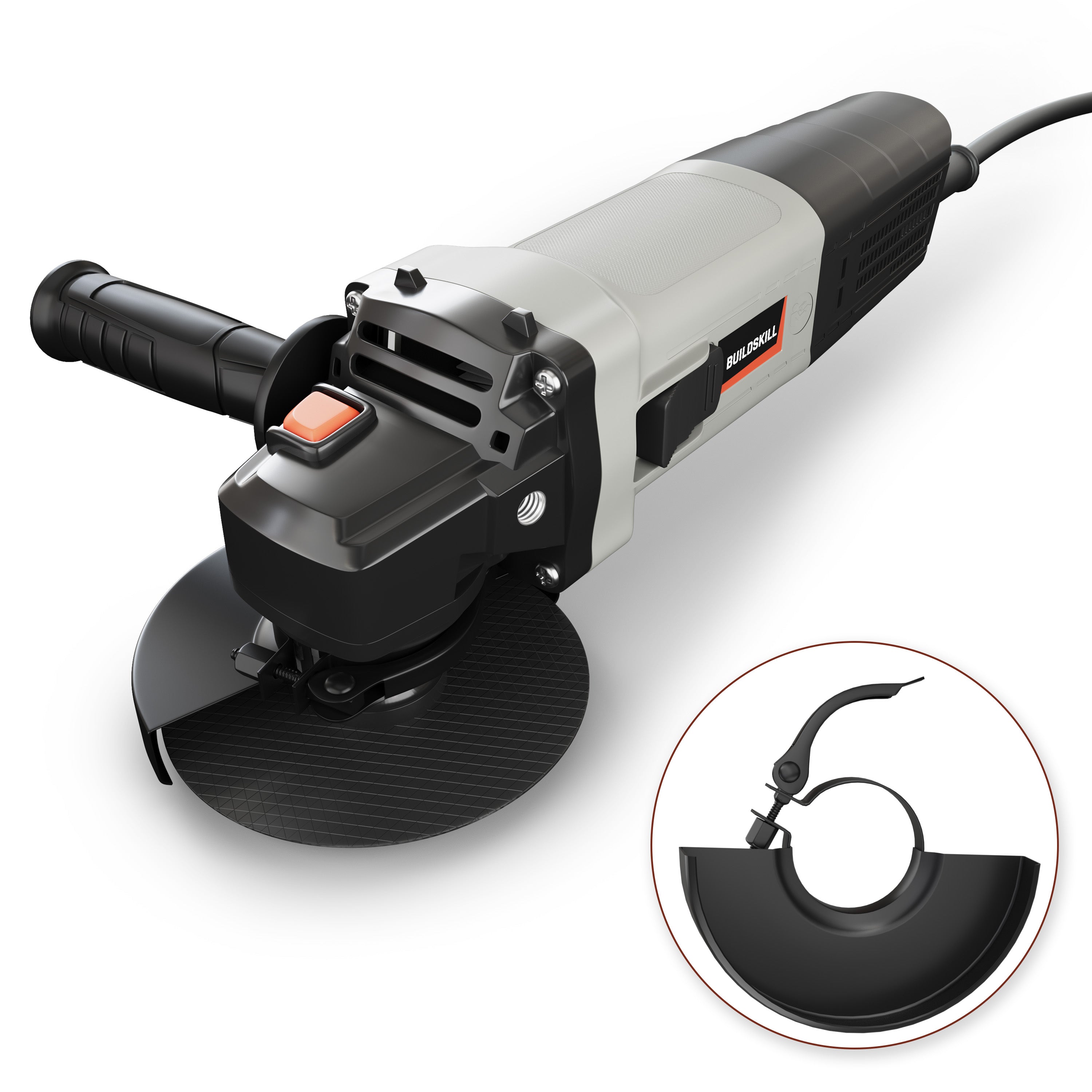 Buildskill 900W Angle Grinder with Quick Change & Variable Speed (100mm)