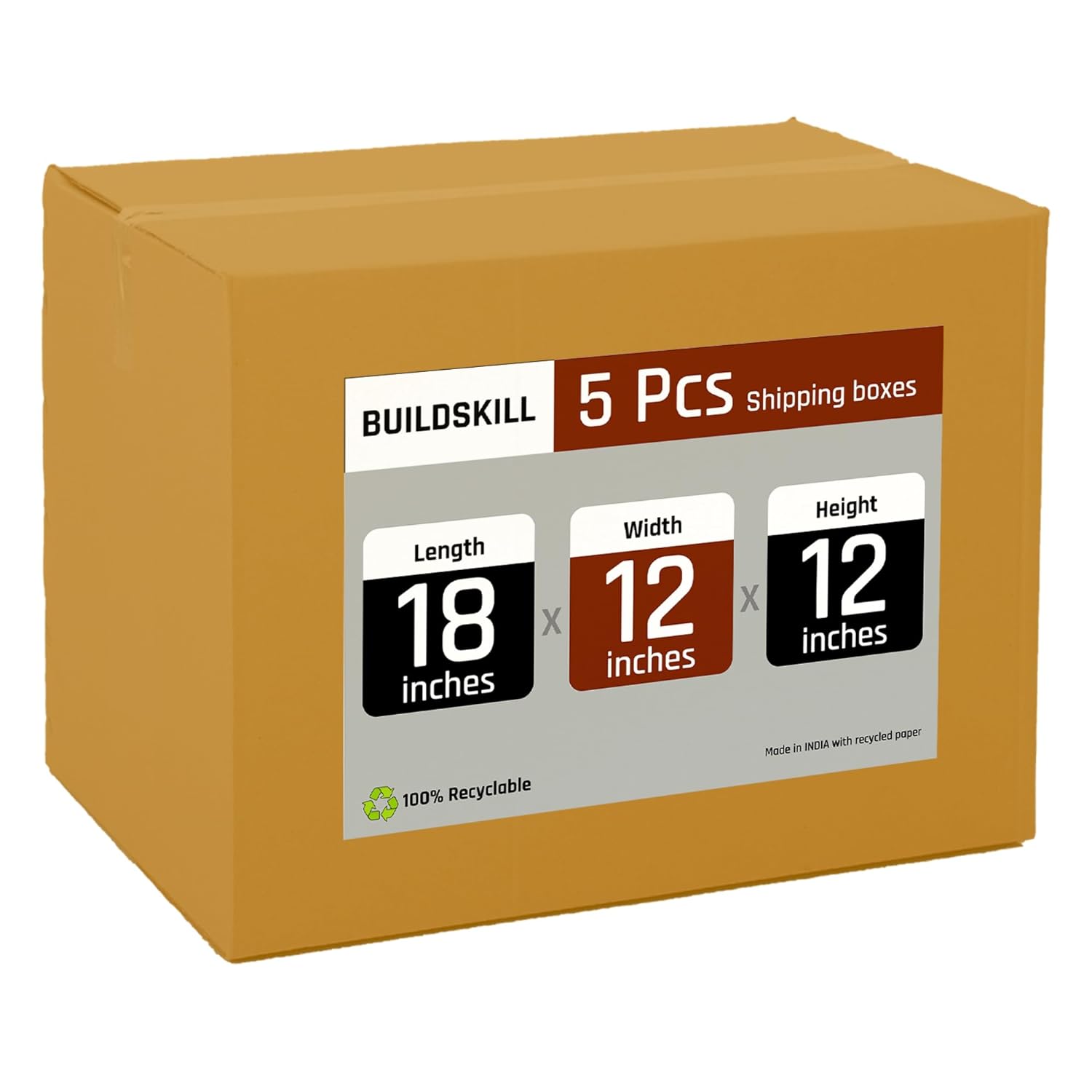 Buildskill 5 Ply Corrugated Box (Large)