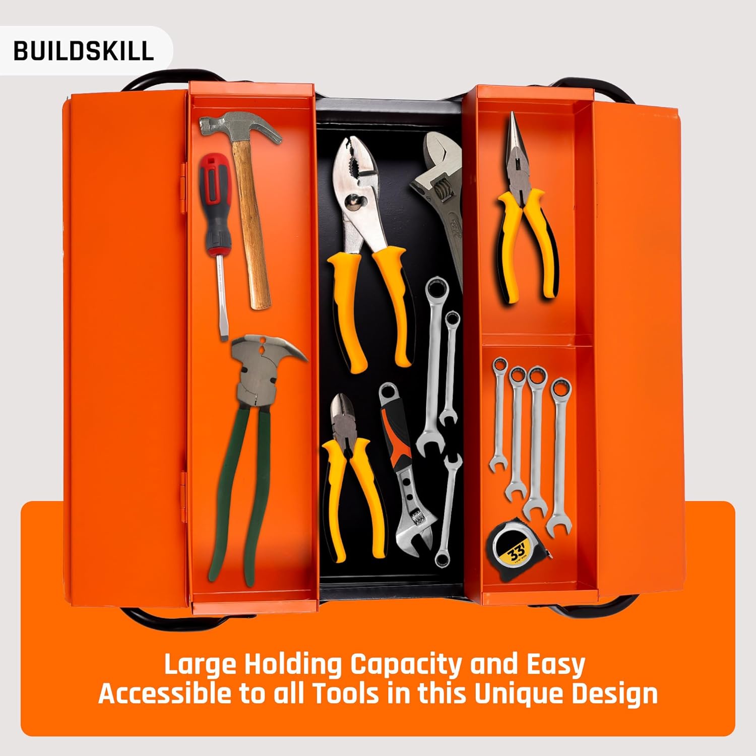 Buildskill Tool Box 21" - 3-Cabinet