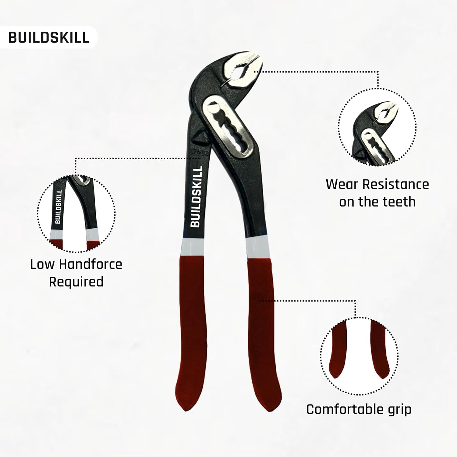 Buildskill Water Pump Plier for Power Tools