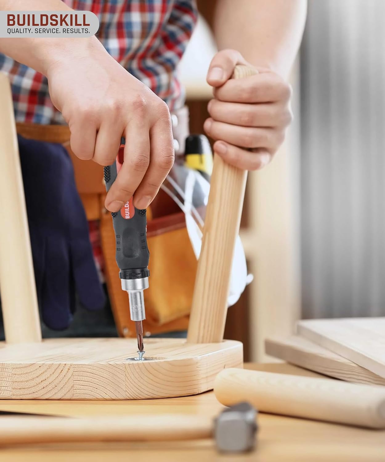 Buildskill 101 Pcs Ratchet Screwdriver Set