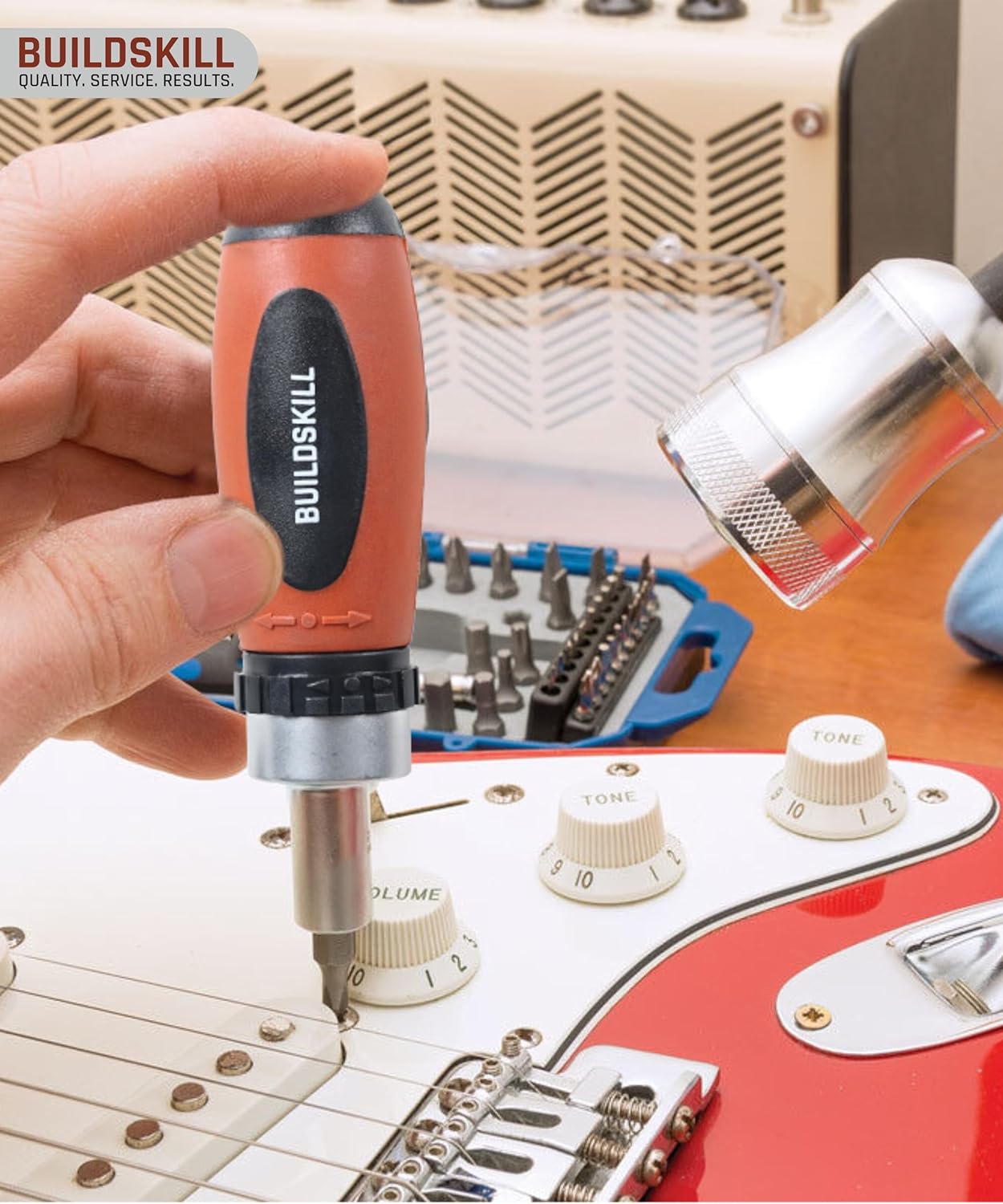 Buildskill 49 Pcs Ratchet Screwdriver Set