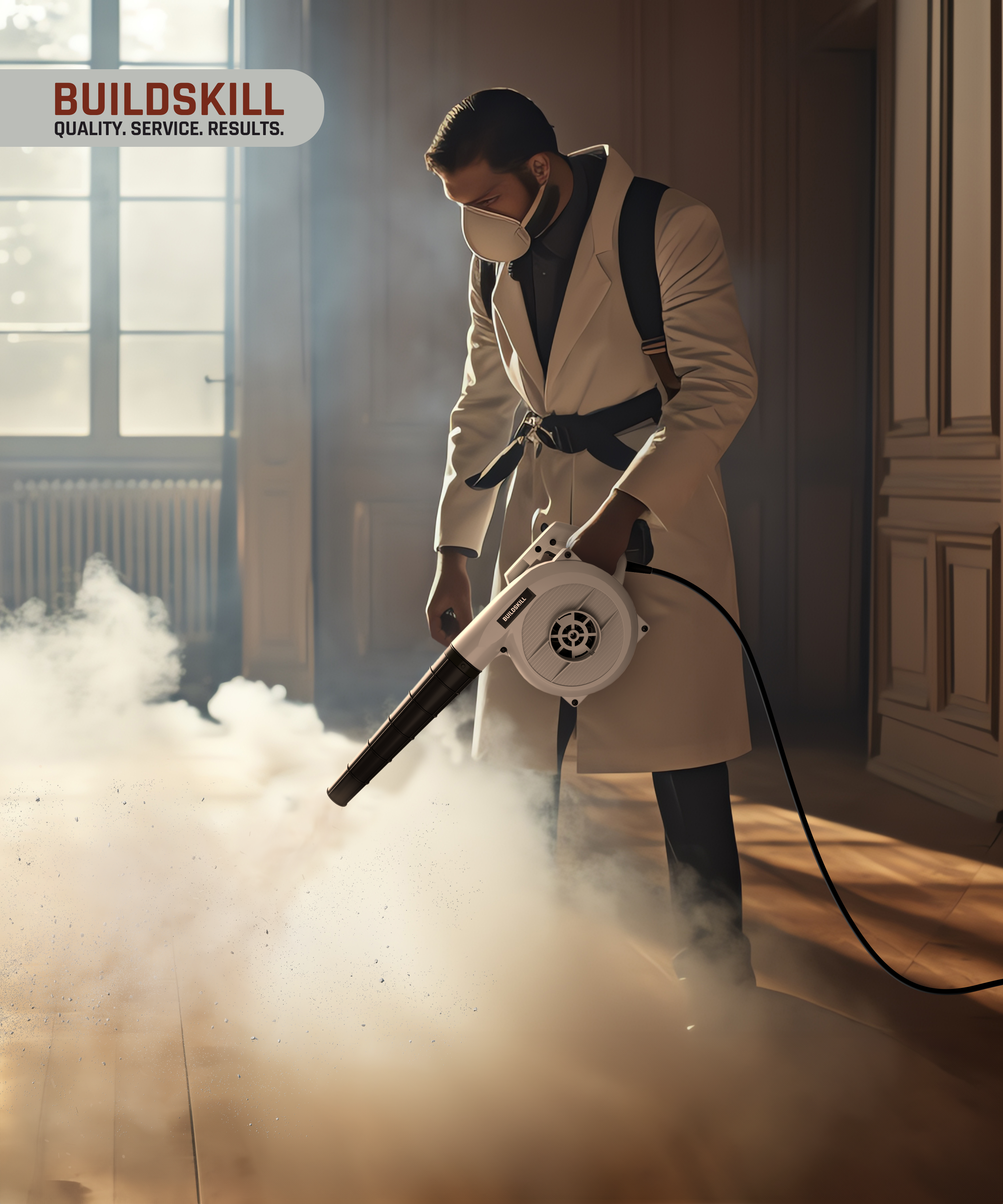 Buildskill 620W Blower with Variable Speed (16000 RPM)