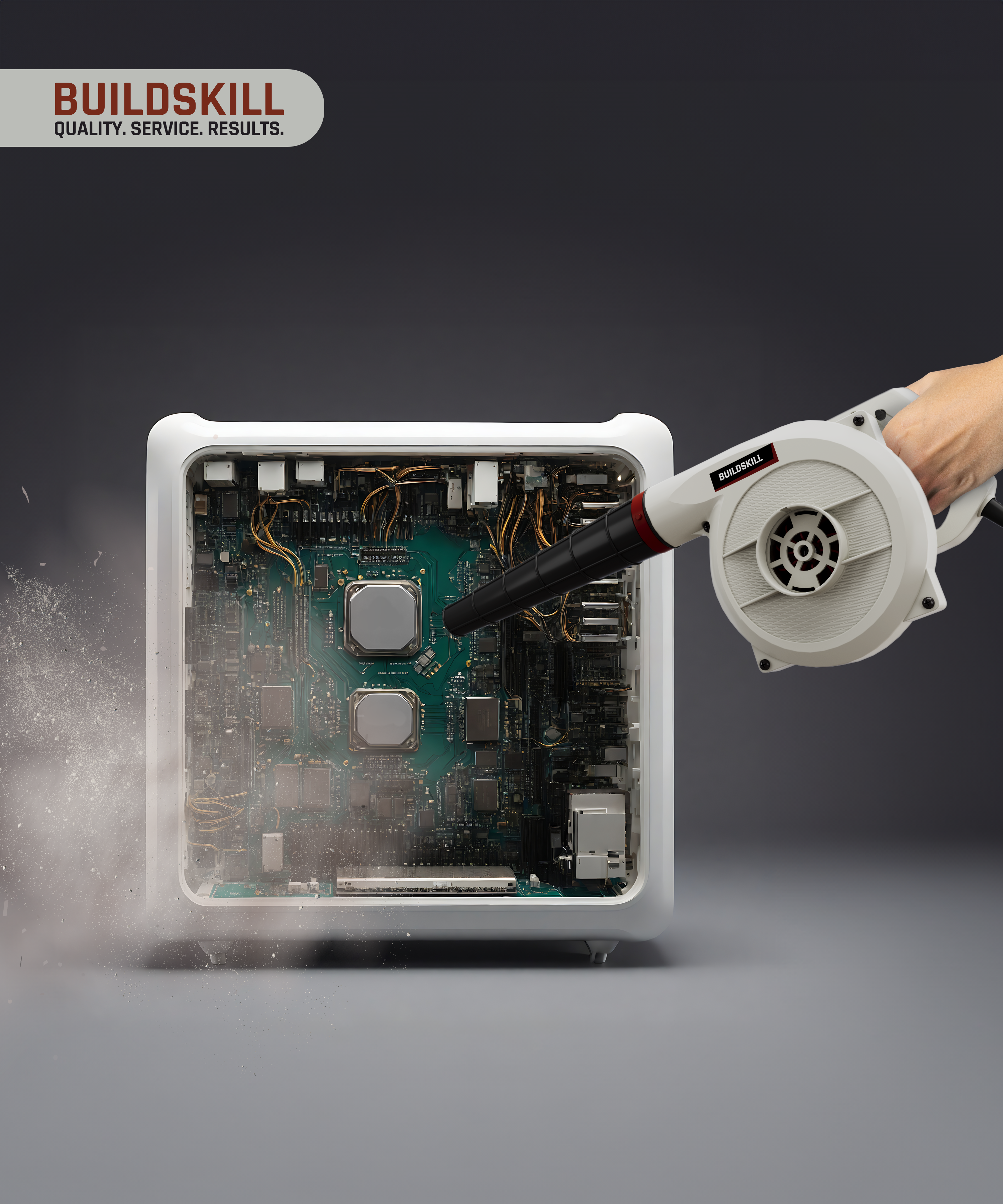 Buildskill 620W Blower with Variable Speed (16000 RPM)