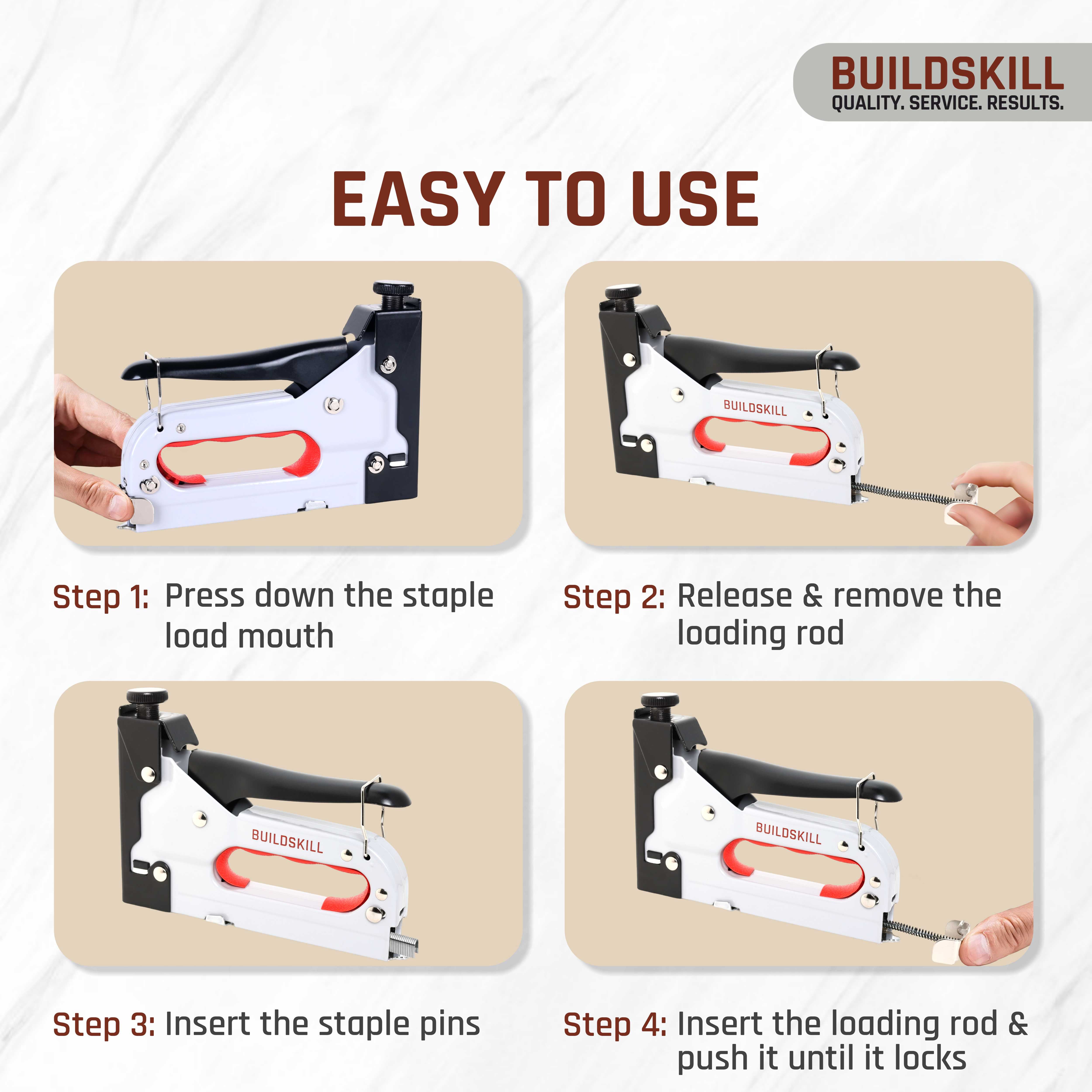 Staple Gun 4 in 1 (4-14 mm)