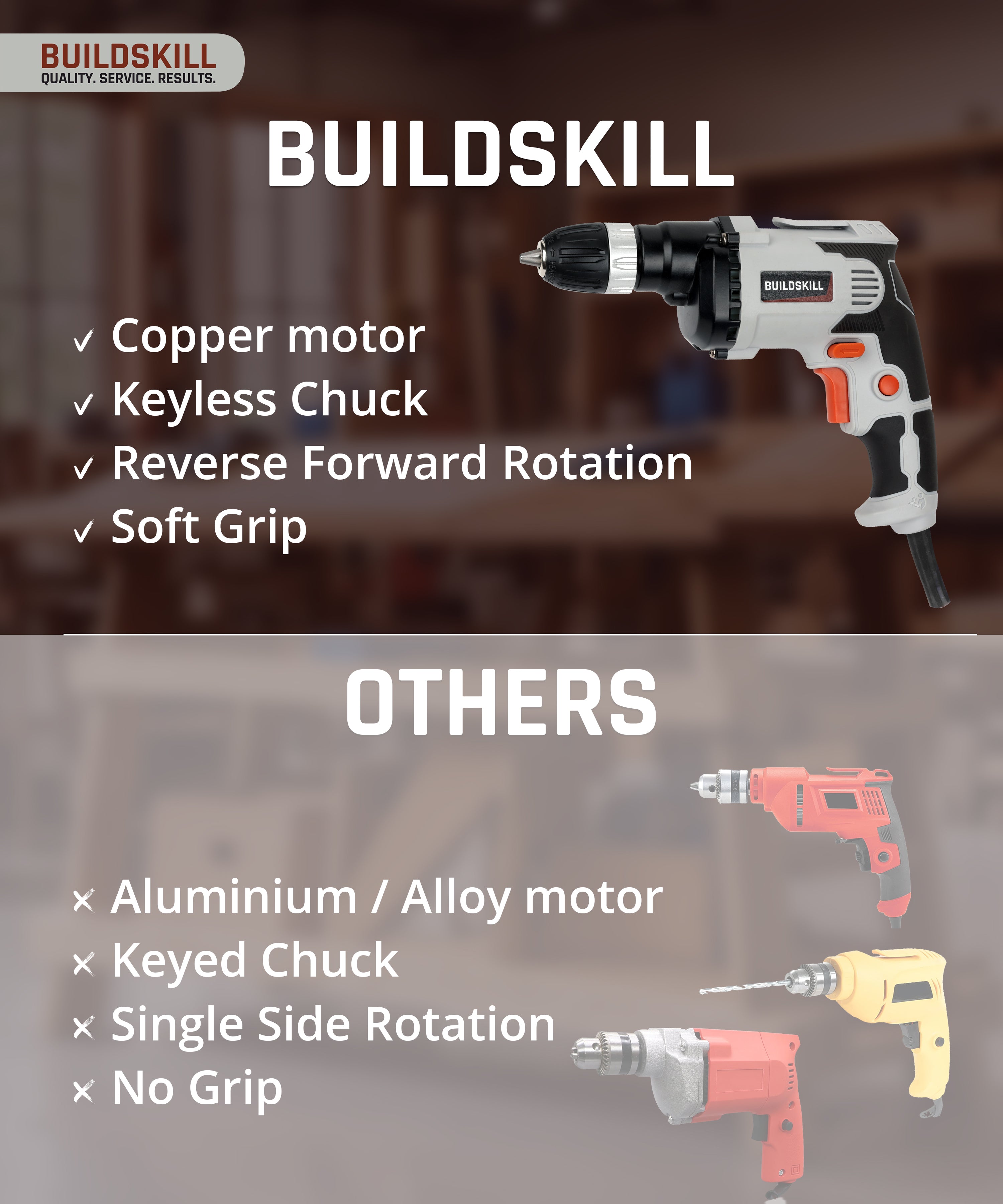 Drill Machine 10MM 400W