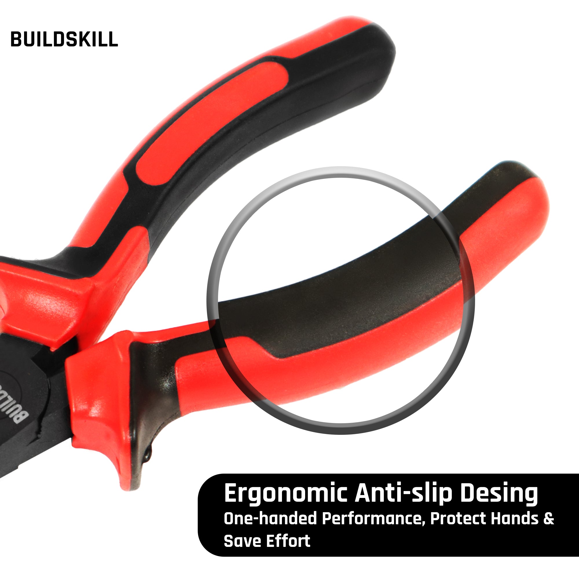 Buildskill Nose Plier (Red)