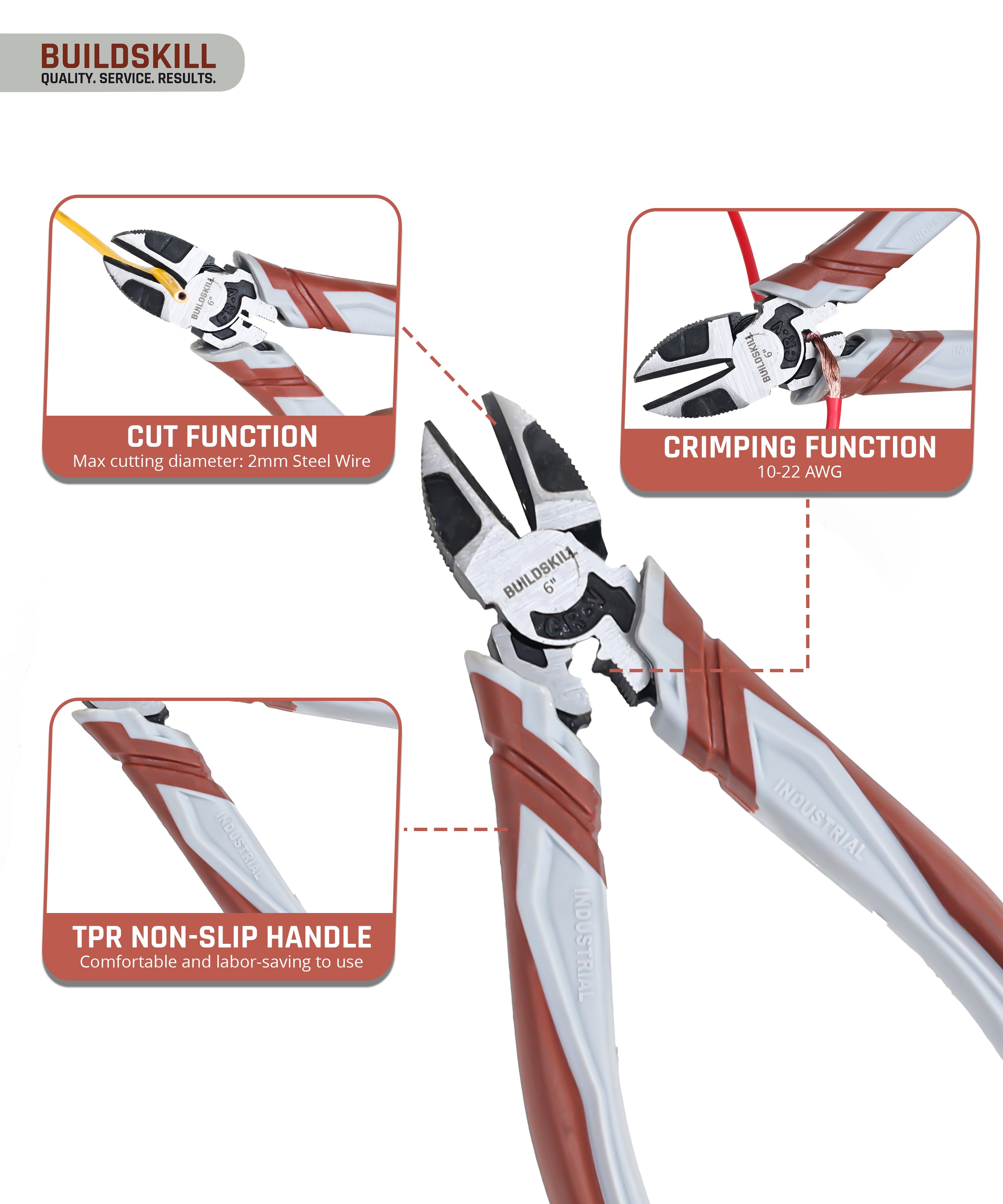 Diagonal Plier CNC 6 inches