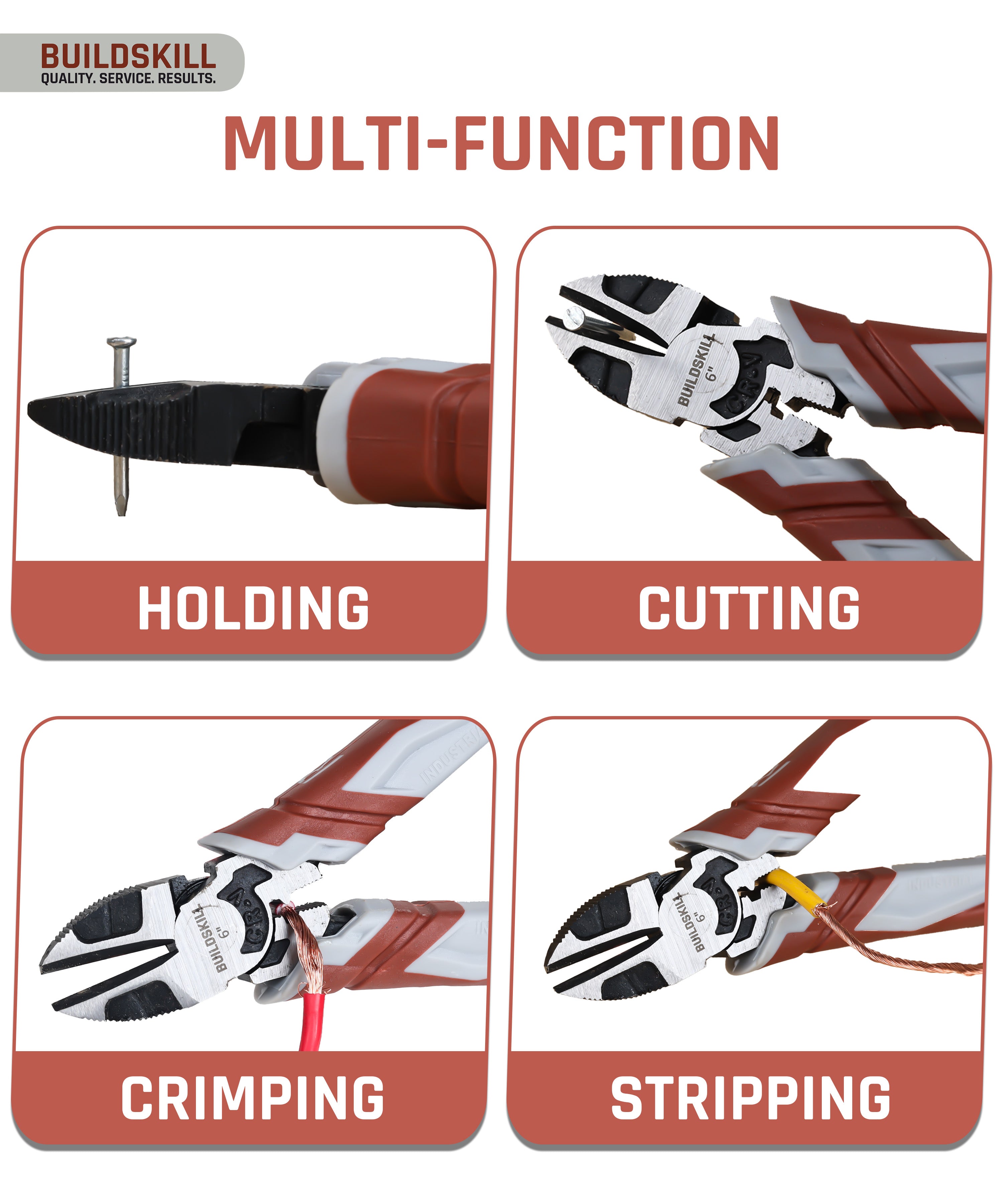 Diagonal Plier CNC 6 inches