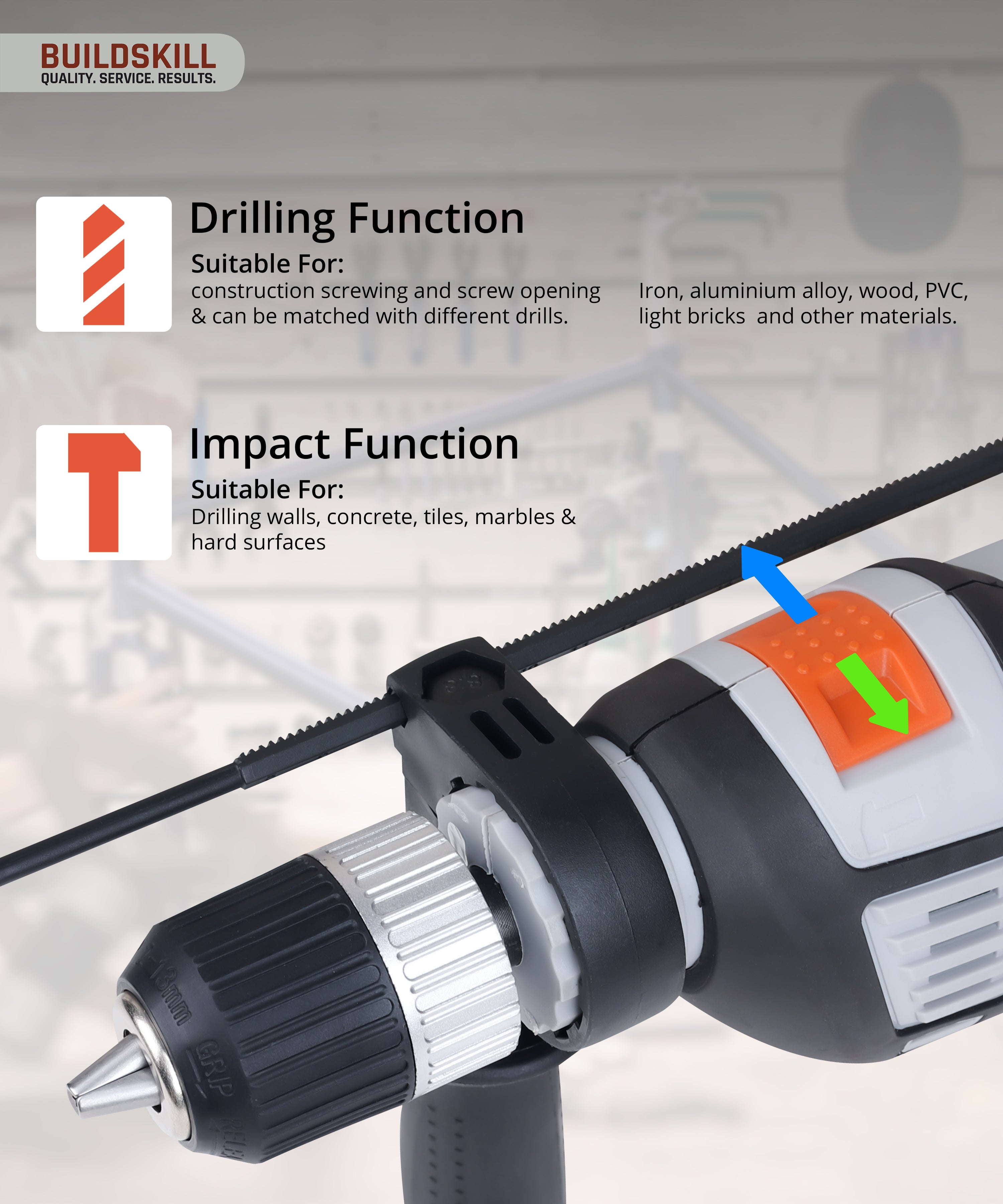 Drill Machine 13MM 800W