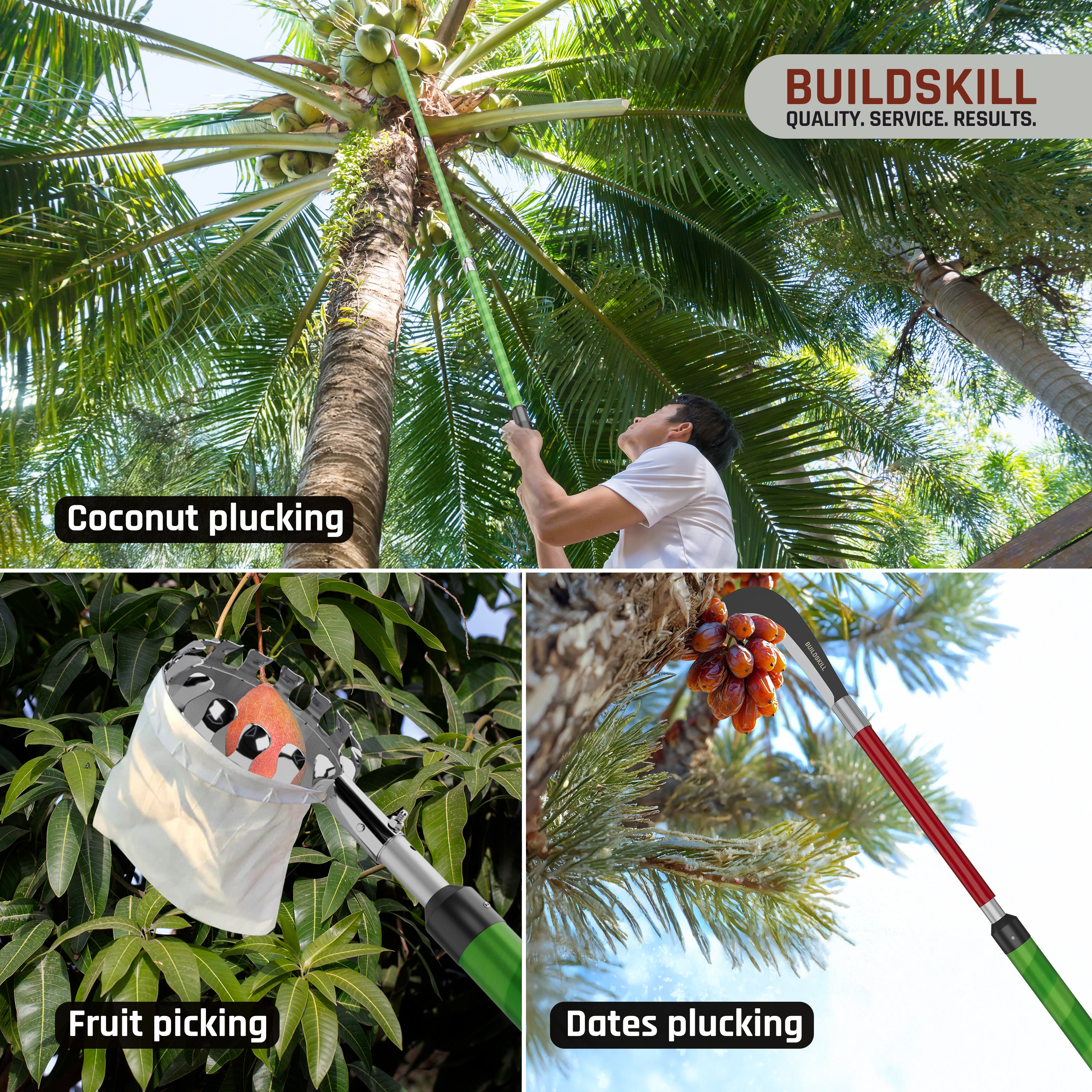 Telescopic Plucker Combo 8-16 feet
