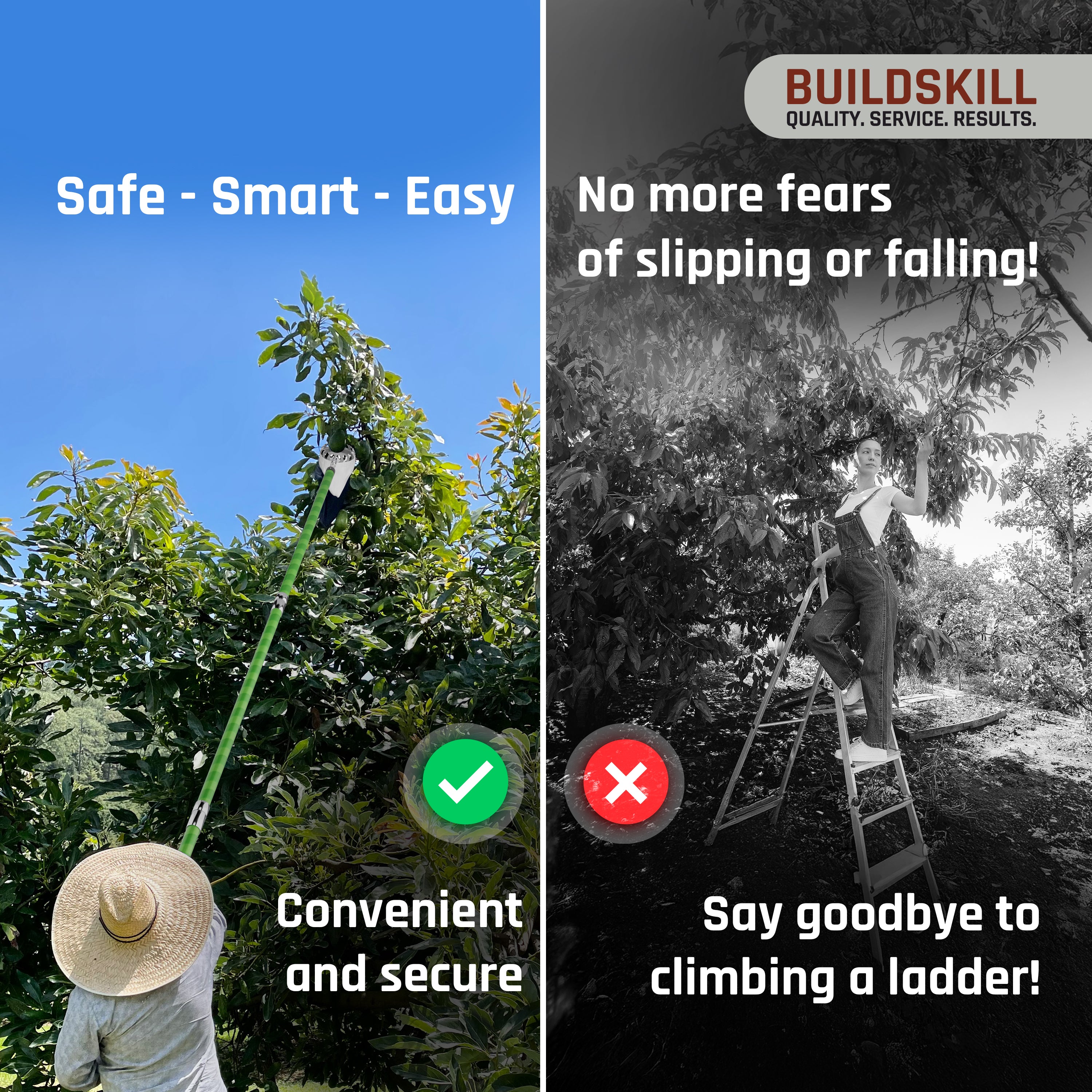 Telescopic Plucker Combo 8-24 feet