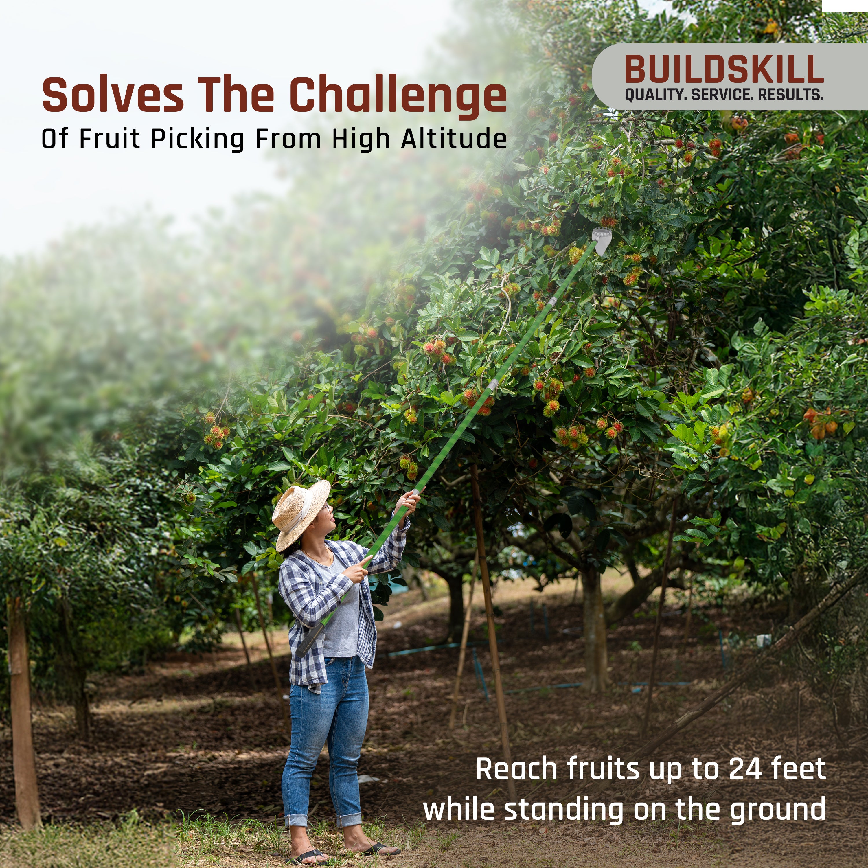 Telescopic Plucker Combo 8-24 feet