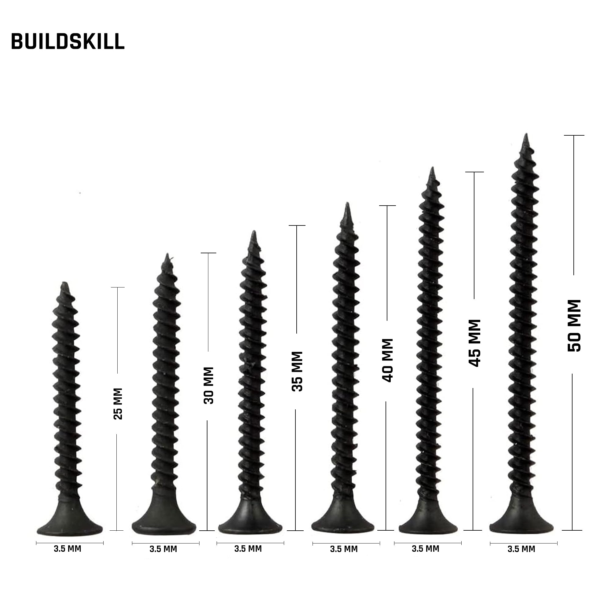 75 pc Drywall Screw Set