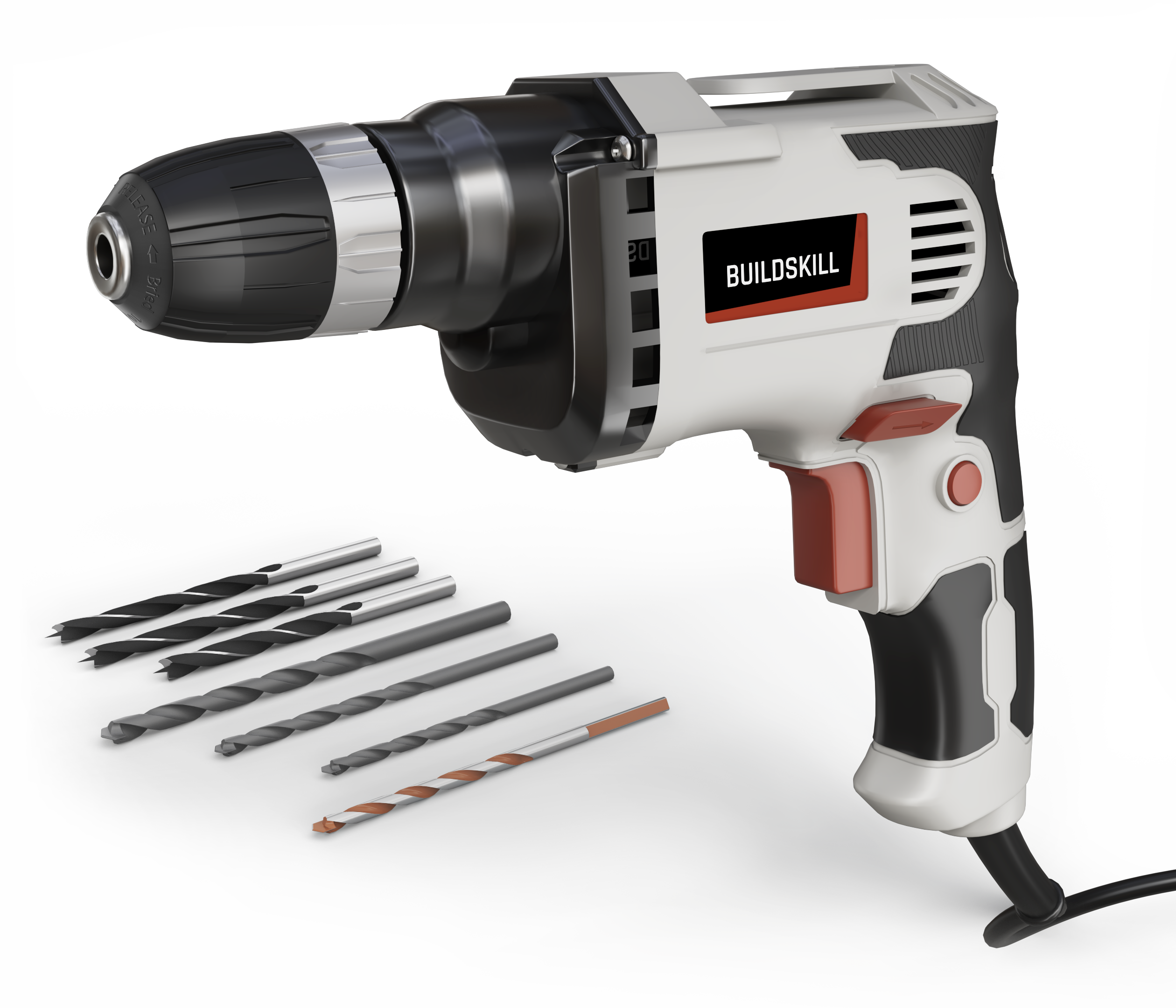 Buildskill 400W Electric Drill Machine 10MM Keyless Chuck